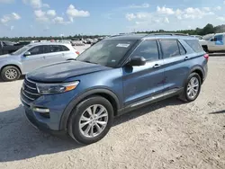 Salvage cars for sale at Houston, TX auction: 2020 Ford Explorer XLT