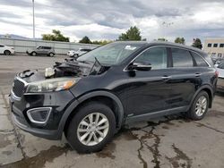 Salvage cars for sale at auction: 2017 KIA Sorento LX