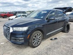 Salvage cars for sale at Houston, TX auction: 2017 Audi Q7 Prestige