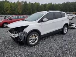 Salvage cars for sale at Gainesville, GA auction: 2017 Ford Escape SE