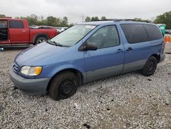 Salvage cars for sale at Columbus, OH auction: 2001 Toyota Sienna LE