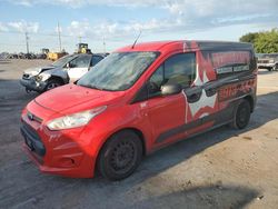 Salvage cars for sale at Oklahoma City, OK auction: 2017 Ford Transit Connect XLT