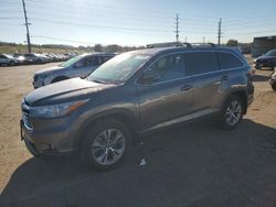 2016 Toyota Highlander LE en venta en Colorado Springs, CO