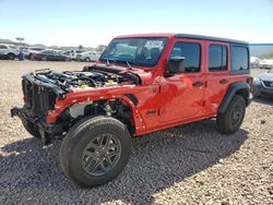 Salvage cars for sale at Phoenix, AZ auction: 2024 Jeep Wrangler Sport