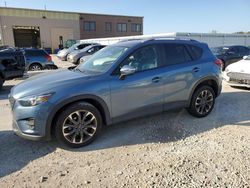 Salvage cars for sale at Kansas City, KS auction: 2016 Mazda CX-5 GT