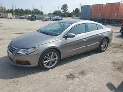 Volkswagen CC Luxury salvage cars for sale: 2009 Volkswagen CC Luxury