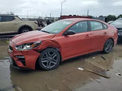 KIA Vehiculos salvage en venta: 2021 KIA Forte GT Line