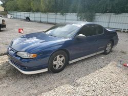 Salvage cars for sale from Copart Knightdale, NC: 2003 Chevrolet Monte Carlo SS