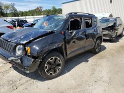 Salvage SUVs for sale at auction: 2017 Jeep Renegade Trailhawk