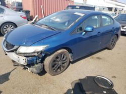 Honda salvage cars for sale: 2013 Honda Civic EX