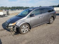 Salvage cars for sale at Dunn, NC auction: 2016 Honda Odyssey Touring