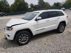 Salvage cars for sale at Madisonville, TN auction: 2014 Jeep Grand Cherokee Limited