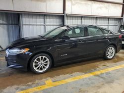 Ford salvage cars for sale: 2017 Ford Fusion SE Hybrid