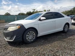 Salvage cars for sale at Riverview, FL auction: 2012 Toyota Camry Base