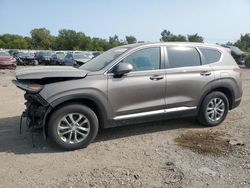 Salvage cars for sale at Chicago Heights, IL auction: 2019 Hyundai Santa FE SE