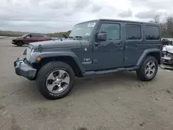 Jeep salvage cars for sale: 2017 Jeep Wrangler Unlimited Sahara