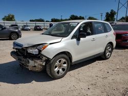 Vehiculos salvage en venta de Copart Oklahoma City, OK: 2014 Subaru Forester 2.5I