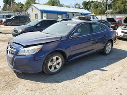 Salvage cars for sale at Wichita, KS auction: 2013 Chevrolet Malibu 1LT