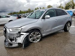 Salvage cars for sale at auction: 2015 Audi Q3 Prestige