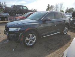 Salvage cars for sale at Bowmanville, ON auction: 2019 Audi Q5 Premium Plus