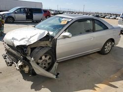 Salvage cars for sale at Sun Valley, CA auction: 2002 Honda Civic EX