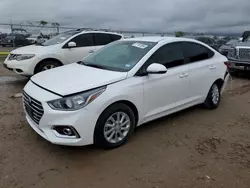 Salvage cars for sale at Houston, TX auction: 2022 Hyundai Accent SE