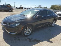 Salvage cars for sale at Oklahoma City, OK auction: 2016 Chrysler 200 Limited