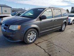 Salvage cars for sale from Copart Tulsa, OK: 2016 Dodge Grand Caravan SXT