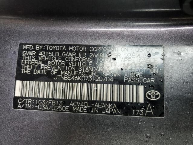 2007 Toyota Camry CE