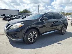 Salvage cars for sale at Orlando, FL auction: 2016 Nissan Murano SL