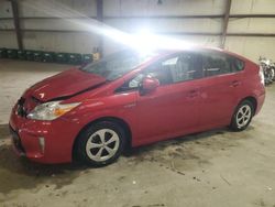 Salvage cars for sale at Knightdale, NC auction: 2015 Toyota Prius