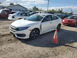 Salvage Cars with No Bids Yet For Sale at auction: 2018 Honda Civic Touring