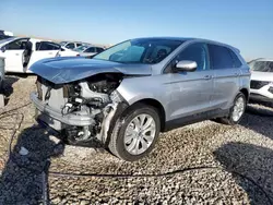 Salvage cars for sale at Magna, UT auction: 2022 Ford Edge Titanium