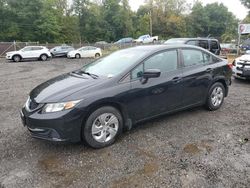 Honda salvage cars for sale: 2015 Honda Civic LX