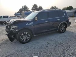 Salvage cars for sale at Prairie Grove, AR auction: 2018 Nissan Armada SV