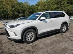 Toyota salvage cars for sale: 2024 Toyota Grand Highlander XLE