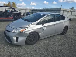 Salvage cars for sale at Arlington, WA auction: 2015 Toyota Prius