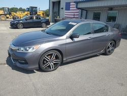 Salvage cars for sale from Copart Assonet, MA: 2017 Honda Accord Sport