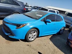 Salvage cars for sale from Copart Brighton, CO: 2022 Toyota Corolla SE