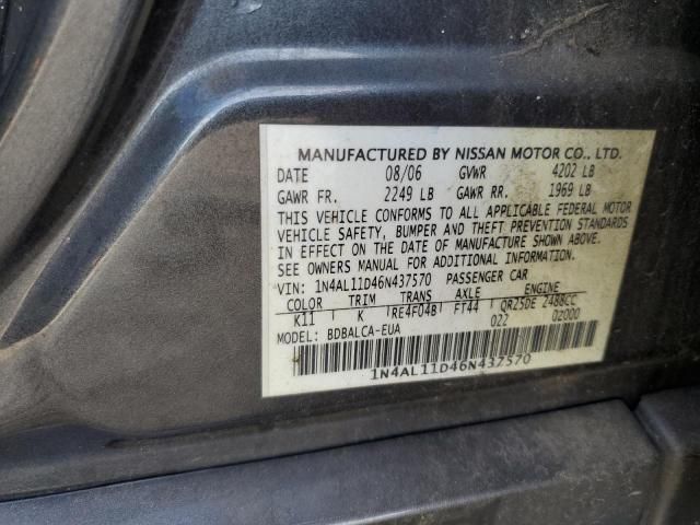 2006 Nissan Altima S