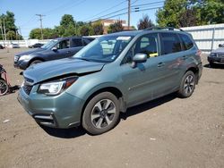 Salvage cars for sale at New Britain, CT auction: 2017 Subaru Forester 2.5I Limited