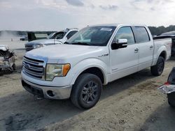 Salvage cars for sale at Spartanburg, SC auction: 2013 Ford F150 Supercrew