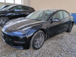 Salvage cars for sale at Kansas City, KS auction: 2023 Tesla Model 3