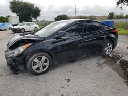 Salvage cars for sale at Orlando, FL auction: 2013 Hyundai Elantra GLS