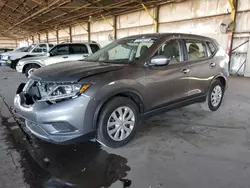 Salvage cars for sale at Phoenix, AZ auction: 2015 Nissan Rogue S