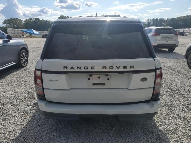 2016 Land Rover Range Rover Supercharged