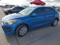 Salvage cars for sale at Grand Prairie, TX auction: 2022 KIA Rio S