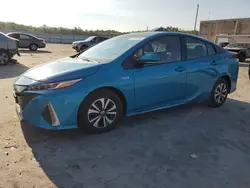 Salvage cars for sale at Fredericksburg, VA auction: 2017 Toyota Prius Prime