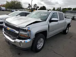 Chevrolet salvage cars for sale: 2018 Chevrolet Silverado K1500 LT