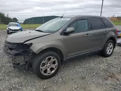 Salvage cars for sale at Tifton, GA auction: 2012 Ford Edge SEL